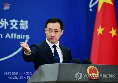 린젠 중국 외교부 대변인[중국 외교부 제공]